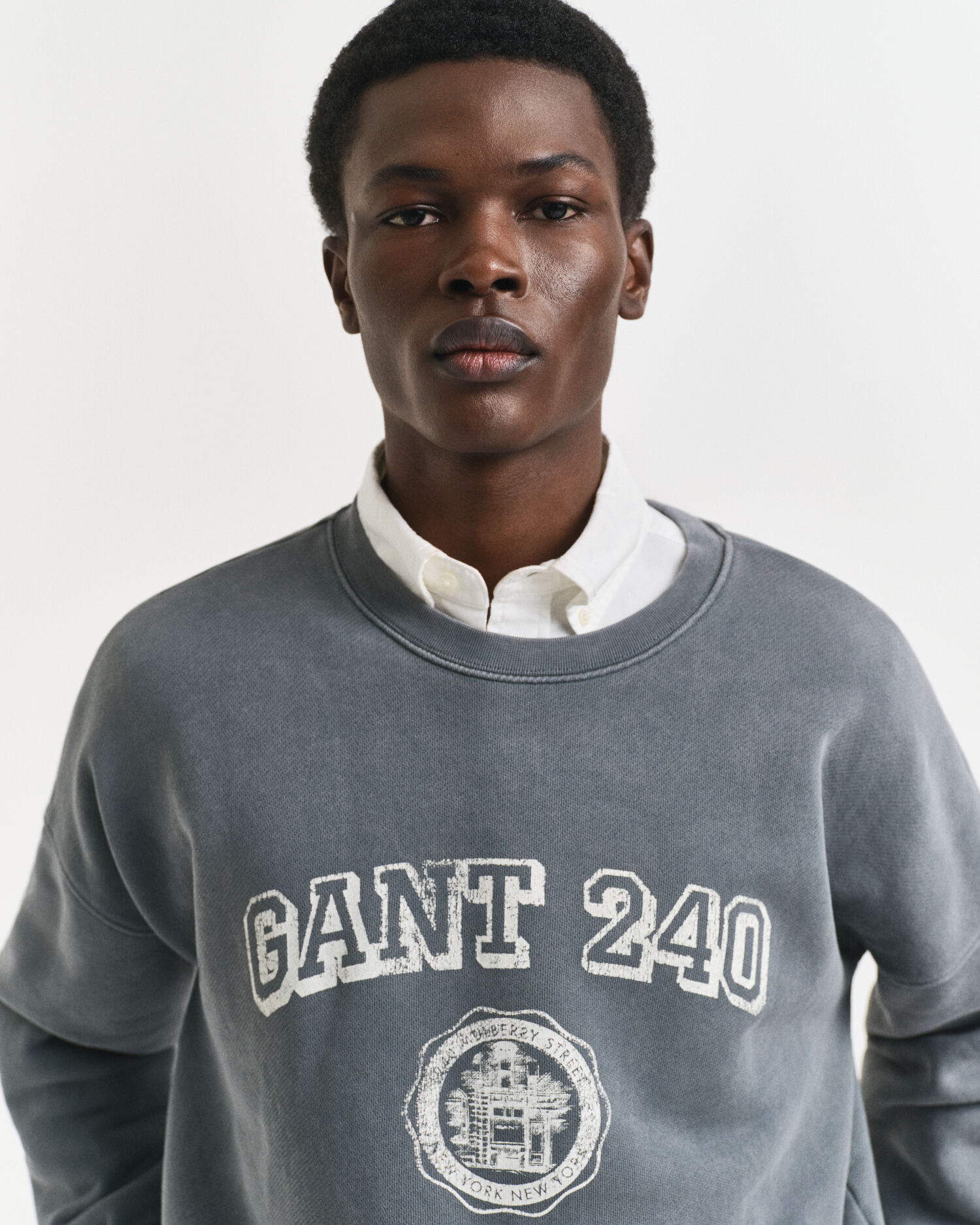 Graphic Crew Neck Sweatshirt